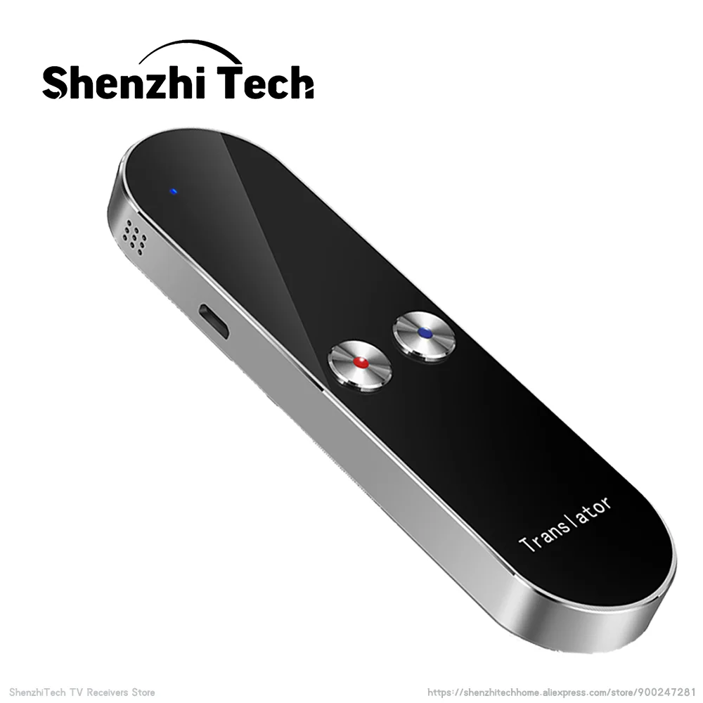 

2021 Smart Voice Translator 68 Multi Languages in Real Time Bluetooth Instant Text Translation Record to Text AI Conversion K8