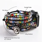 Ремешок с радужными кристаллами для Apple Watch BOHO, ремешок, совместимый с iWatch 38 42 мм Series 7 654321 SE