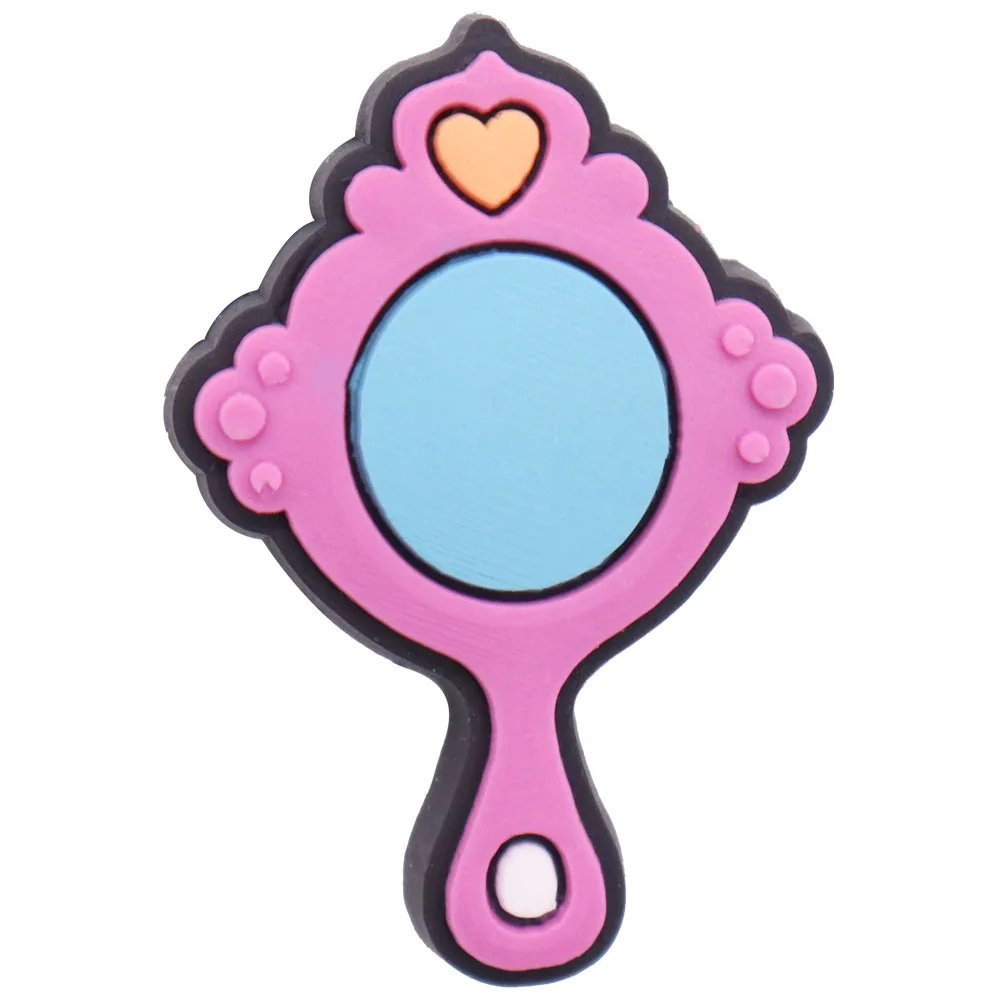 Одиночная распродажа 1 шт. подвеска в форме сердца украшение для обуви из ПВХ сада