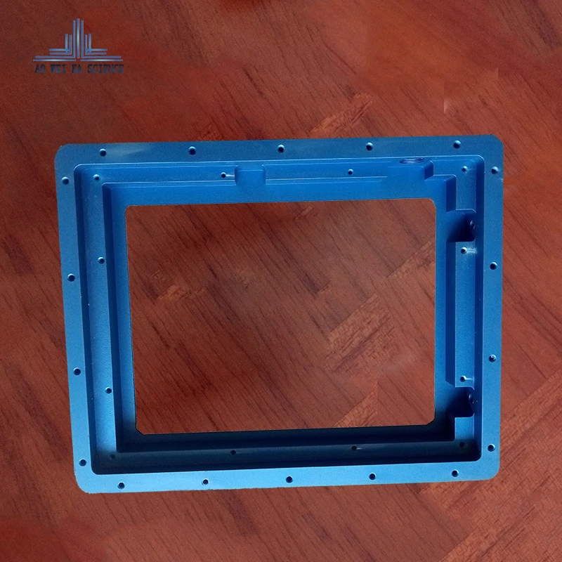 Пользовательская обработка с ЧПУ цветные анодированные детали для обработки