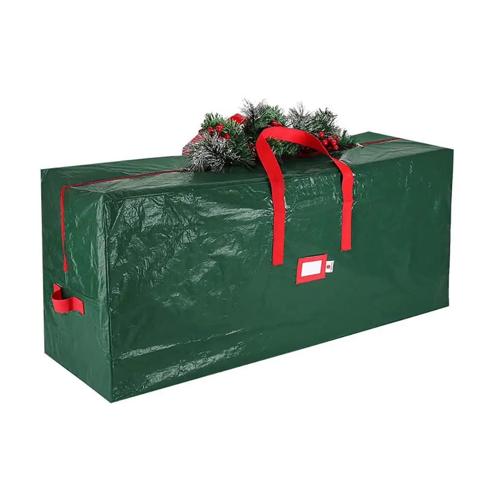 

65 Inch Christmas Tree Storage Bag Reinforced Handles And Double Zips Waterproof Dust Moisture And Insect Resistance packet