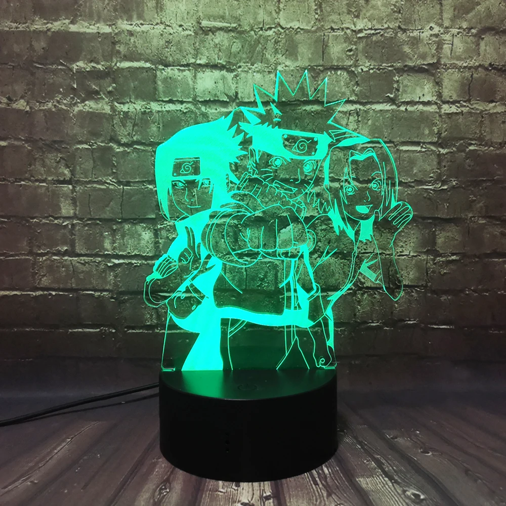 Япония Горячая Мультфильм Аниме Харуно Сакура Саске ааруто 3D фигурка