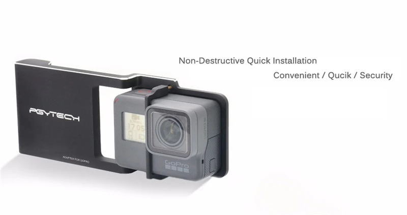 PGYTECH адаптер для DJI Osmo Mobile 2 Zhiyun Smooth 4/3/Q Xiao Yi 4K переключатель Монтажная пластина Gimbal камера для Gopro Hero 6 5 4 3