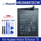 Мобильный телефон аккумулятор HB356687ECW для Huawei Honor 9i  Honor 7X  Honor9i  Honor7X + номер отслеживания