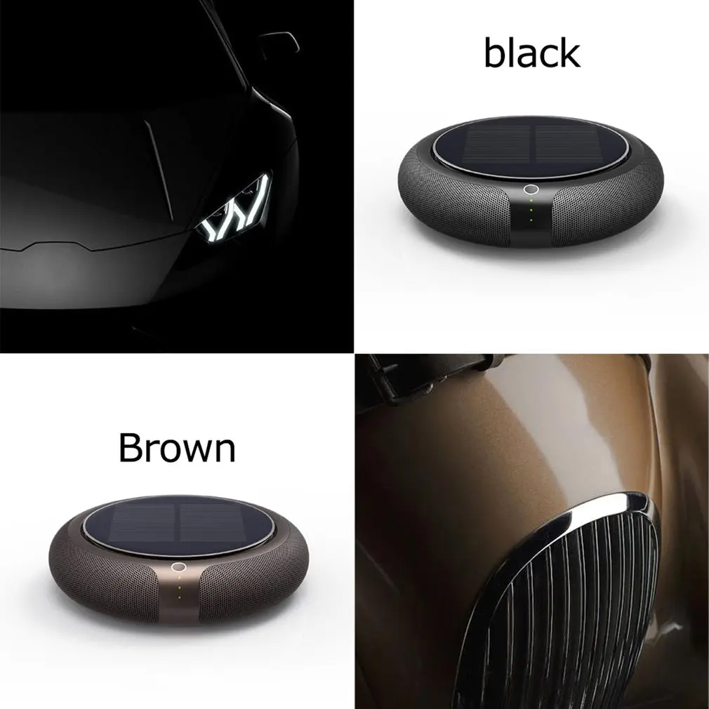 

Solar Vehicle Air Anion Purifier Car Air Purifier With Intelligent Switch Car Air Purifier For Deodorization