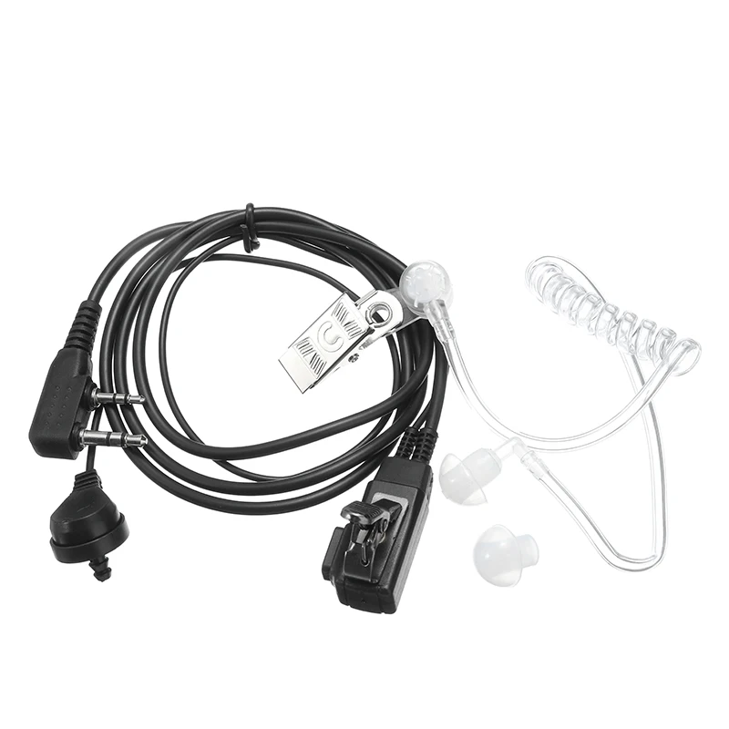 Mayitr 1 шт. 2 Pin Ручной наушник наушники Шум снижения Воздушная трубка безопасности