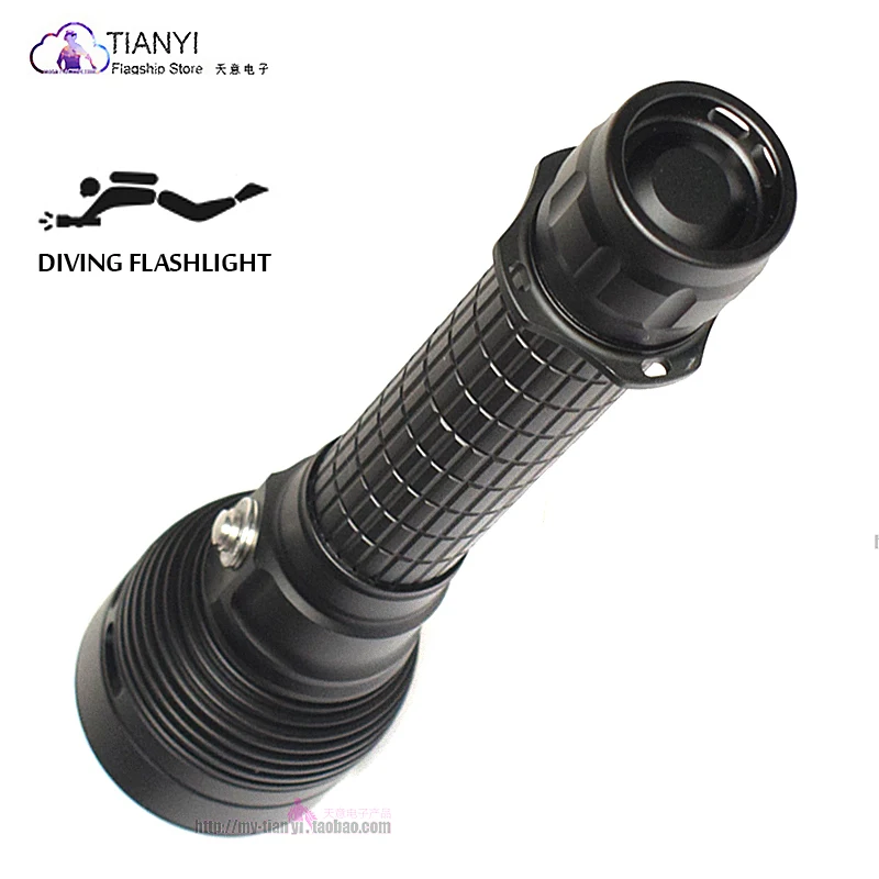 Фонарик для дайвинга с подсветкой лм светодисветодиодный SST40 можно перезаряжать