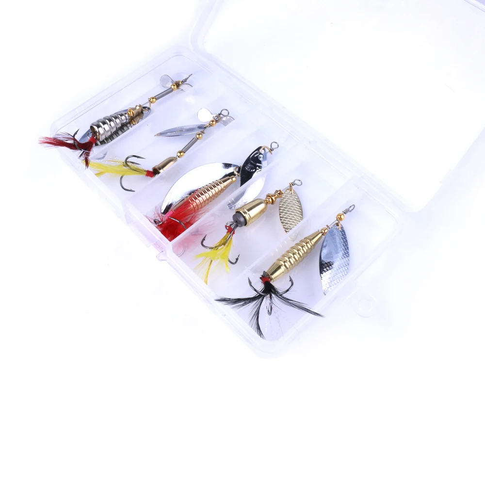 5 шт. блесна металлическая для рыбалки спиннинговая приманка снасти жесткий