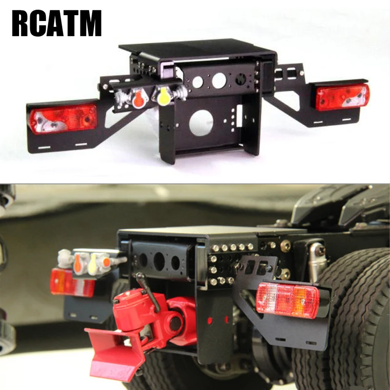 Металлический тяжелый задний фонарь для 1/14 Tamiya RC Truck Scania R620 470 MAN TGX Benz Actros 3363