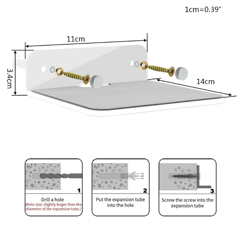 

Bluetooth Wall Storage Bracket Bedside Speaker Mobile Phone Charging Brack