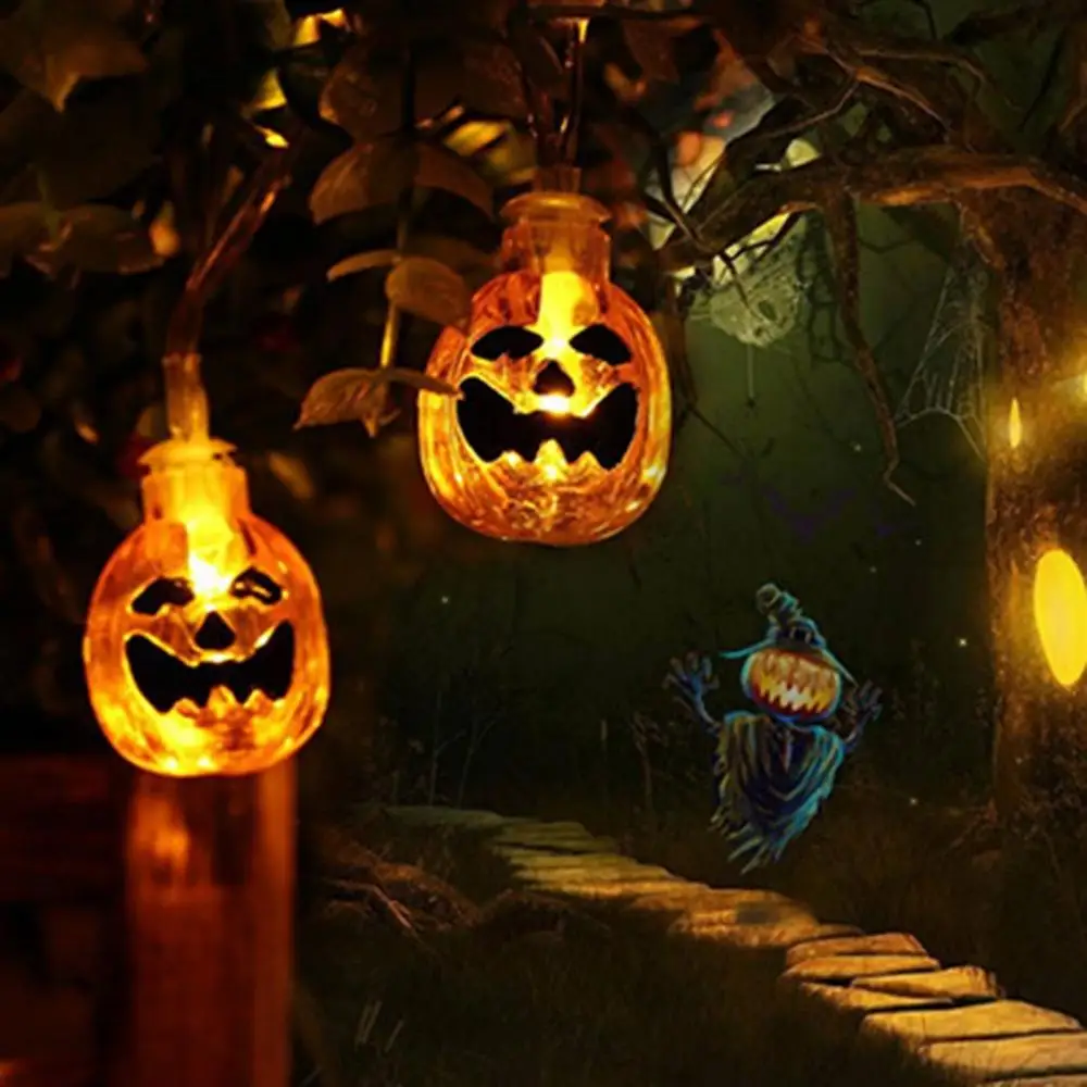 Светодиодный светильник тыквы на Хэллоуин s 3D фонарь вечерние домашний декор