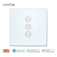 Tuya Smart Life WiFi шторы Жалюзи переключатель для электрические рольставни моторизованный пульт дистанционного управления настенный сенсорный переключатель Google Home Amazon Alexa Echo Голосовое управление Умный дом