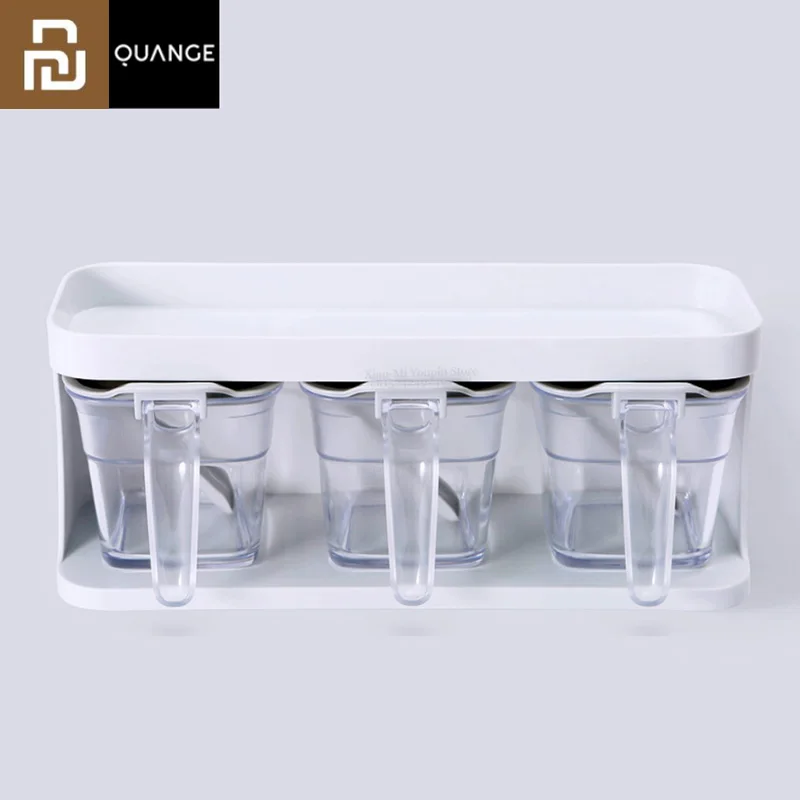 Ящик для хранения приправ Youpin Quange простой набор кухонных инструментов соли и