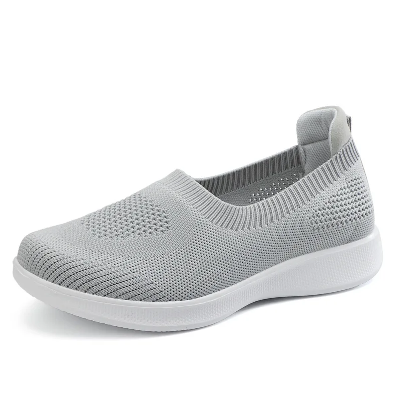 

2021 Summer Women Sneakers Light Breathable Sneakers Mesh Slip-On Fashion Casual Sport Shoes Outdoor Comfortable Sock Footwear