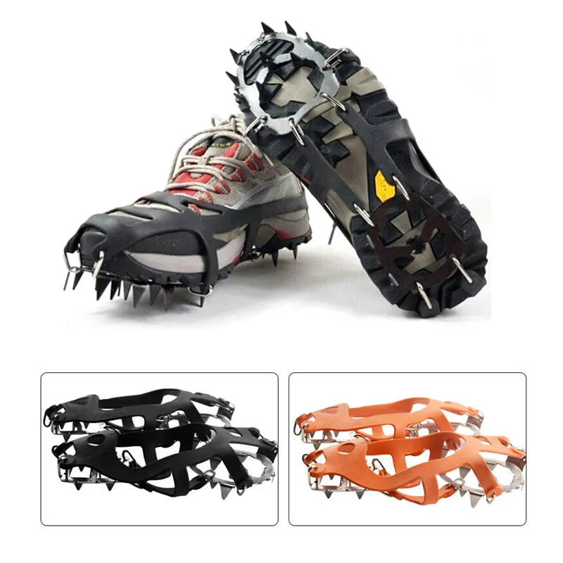 1 пара для альпинизма походов ледяных косточек снежной погоды Нескользящие