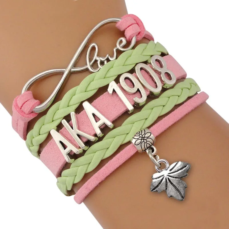 Колледж Fratority AKA DST GPhiD зет ADPi AGS ZTA Альфа Omicron Pi AGK Чи Омега Tri Delta Sigma Kappaa Phi Mu Гам Браслеты