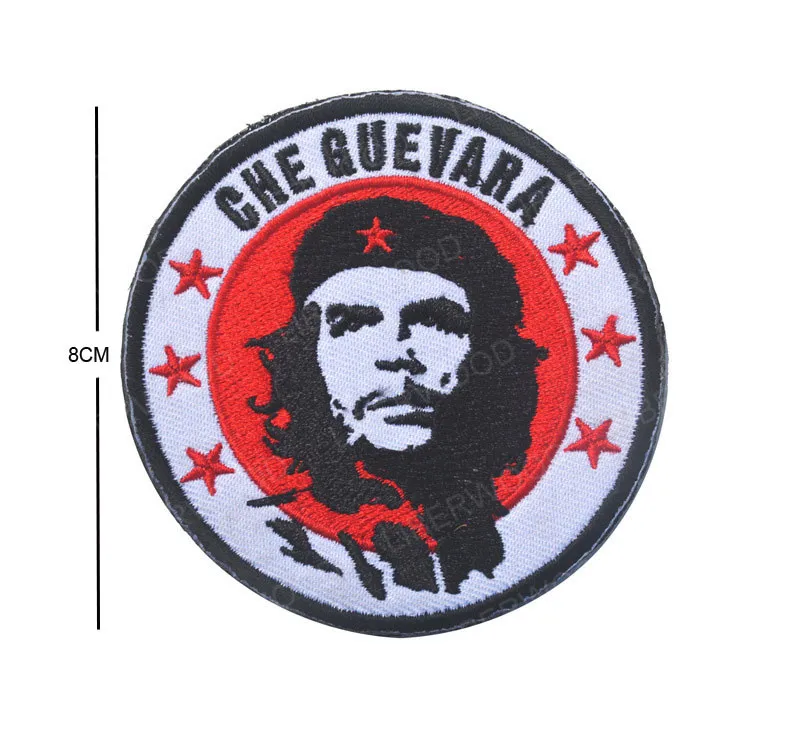 Ernesto Che Guevara Куба Кубинская революция вышитый крючок Петля нашивка значок военная куртка Футболка патч аппликация