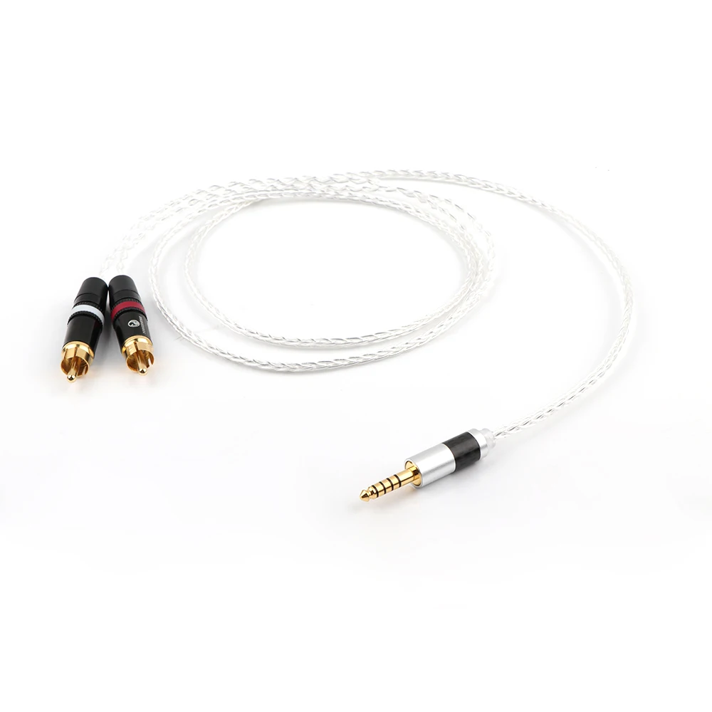 

HIFI 4.4mm to 2 RCA Audio Cable WM1A/1Z PHA-1A/2A Z1R 4.4mm Upgrade Cable