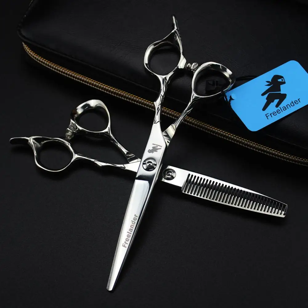 Инструменты для укладки 6-дюймовые ножницы стрижки волос большие кольца