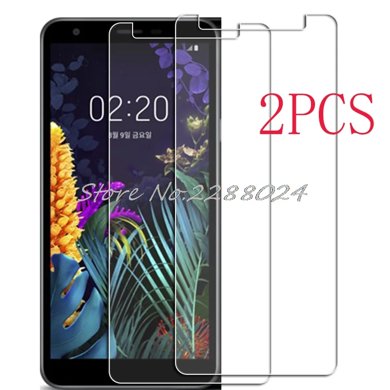 For LG K30 (2019) Tempered Glass Protective ON X2 LM-X320EMW, LMX320EMW 5.45inch Screen Protector Phone Cover Film