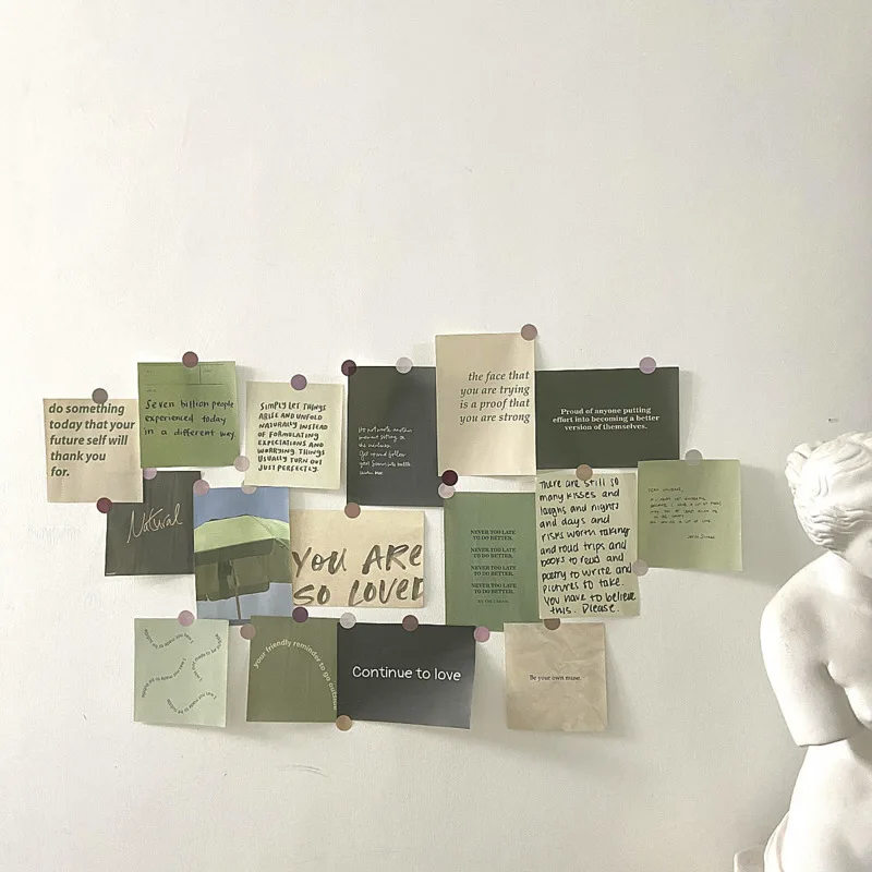 Корейский Ins Цвет английский декоративный постер простой Стиль Современный