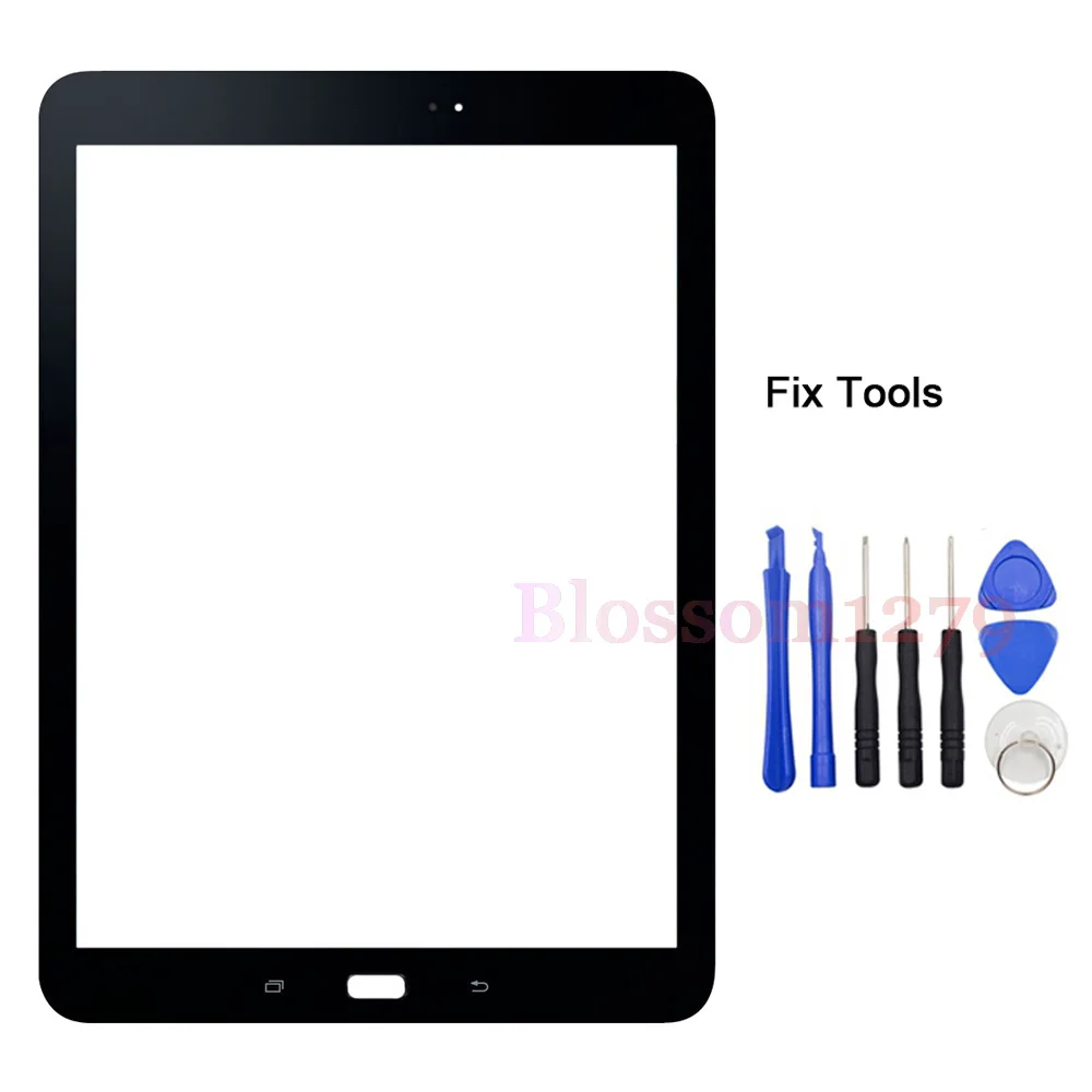 1 шт. для Samsung Galaxy Tab S3 9 7 T820 T825 T827 T825N0 T825Y Переднее стекло сенсорный экран ЖК внешняя