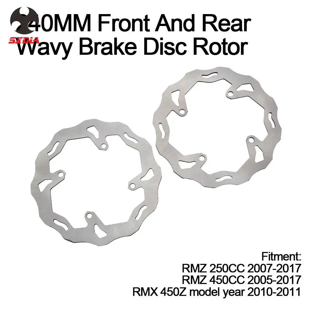 Для Suzuki RMZ250 2007-2018 RMZ450 2005-2017 RMX450Z 2010-2017 RMZ 250 450 мотоциклетные Передние Задние