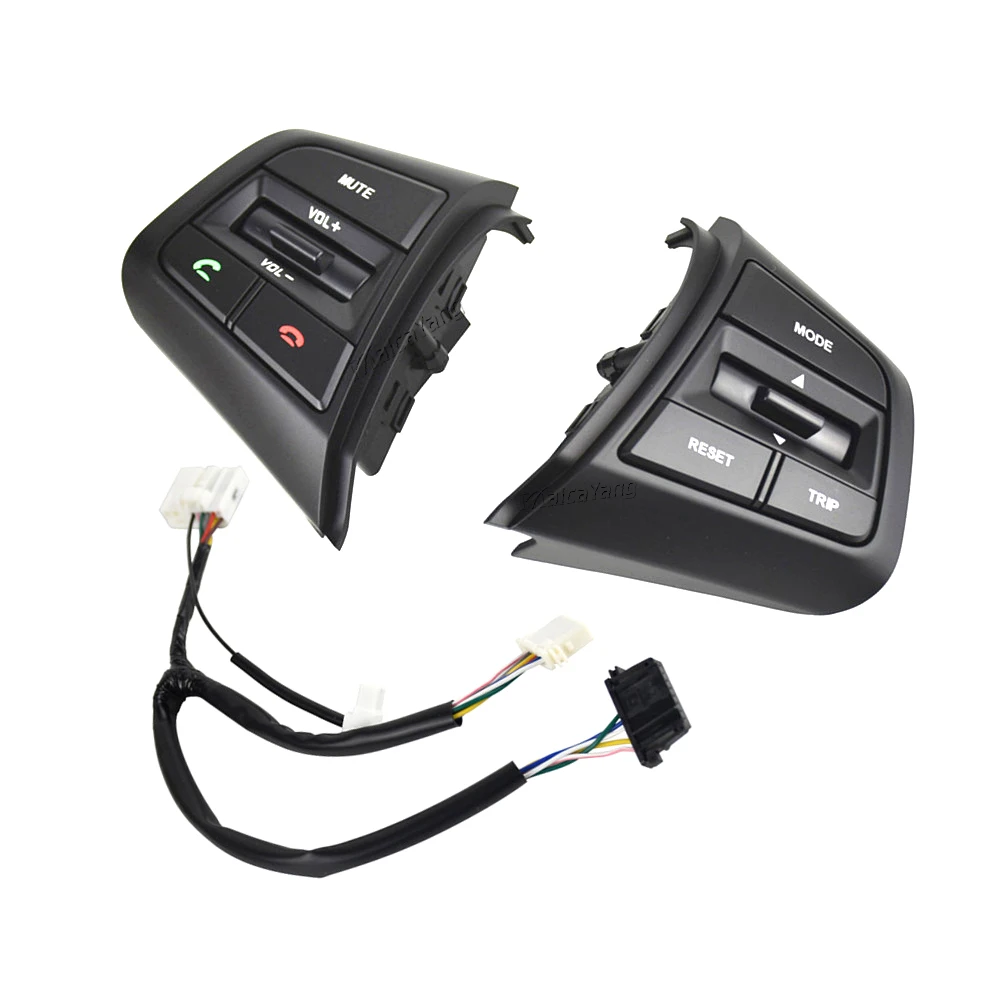 

Автомобильная Многофункциональная кнопка рулевого колеса Кнопка круиз-контроля переключатель для Hyundai Creta IX25 2017 2018 2019