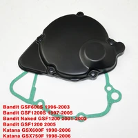 motorcycle crankcase engine cover with gasket for suzuki bandit gsf600s 1996 2003 gsf1200s 97 05 katana gsx600f gsx750f 98 06