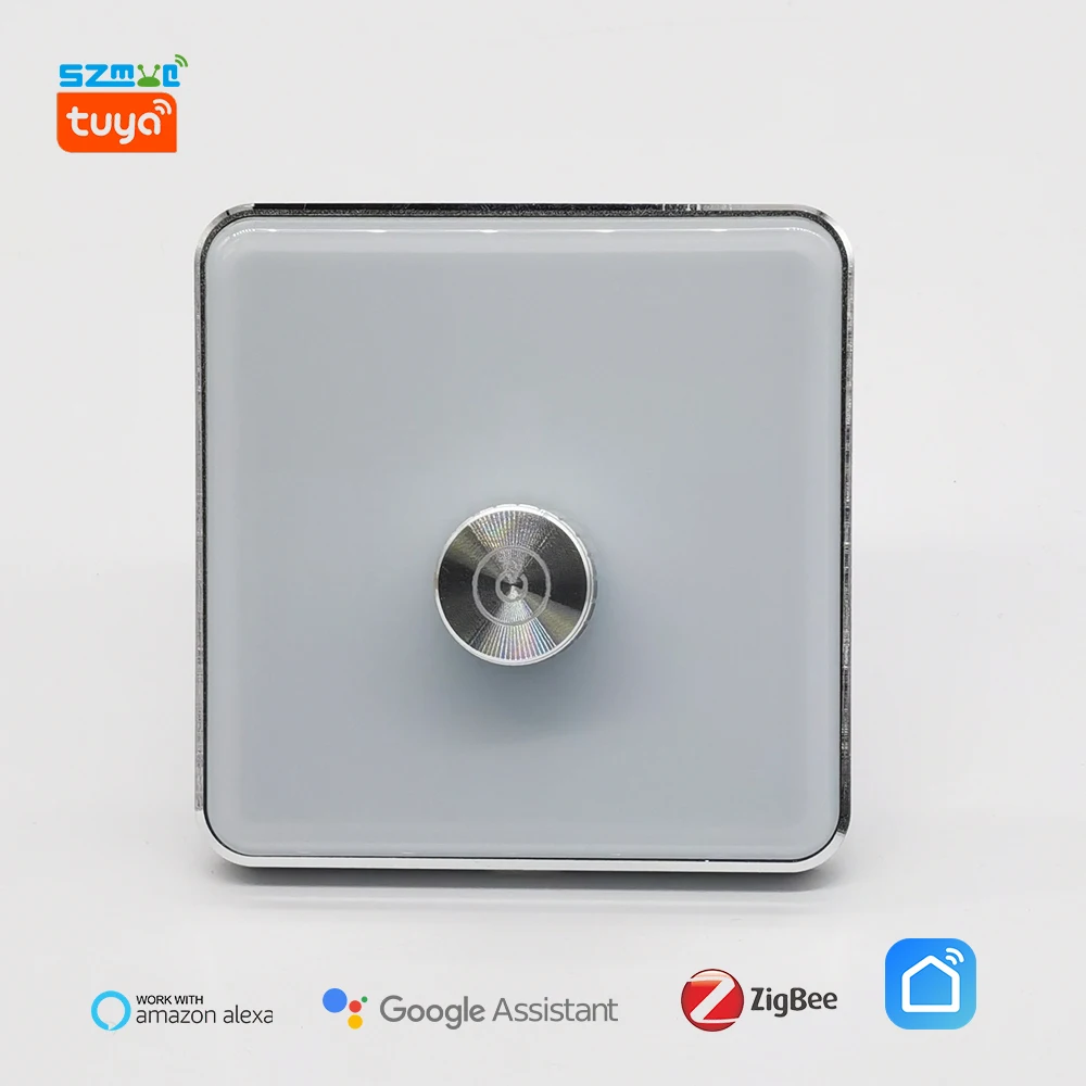 

(SG) Tuya Smart Zigbee LED Light Dimmer Switch Adjustable Brightness Timer Wall Switch Voice Remote Control Alexa Google Home