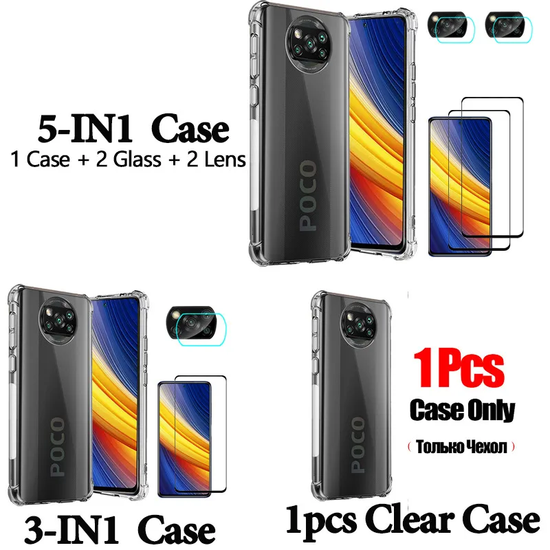 poco x 4 gt x4 pro 5g clear case for poco m4 pro 4g cover pocco x4 gt m3 x4gt bumper silicon for xiaomi f3 x3 case poco x4 gt