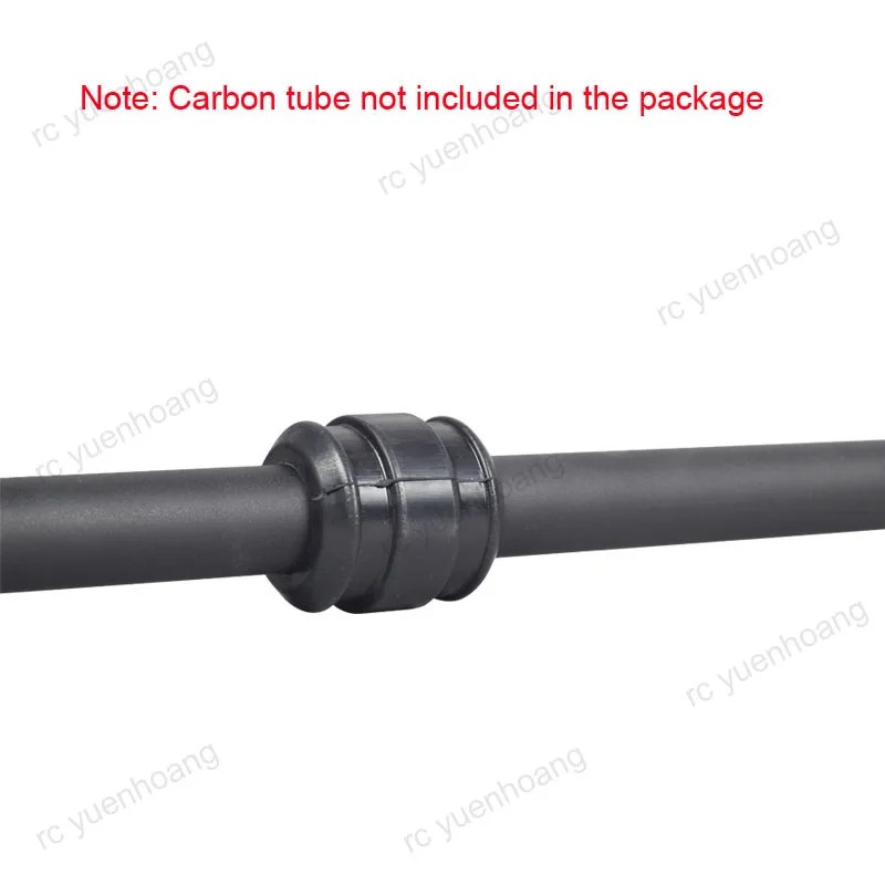 

4PCS Tripod Damping Sleeve Injection Material Shock Absorption Protection Cover for RC Agriculture UAV 18mm 20mm Carbon Tube