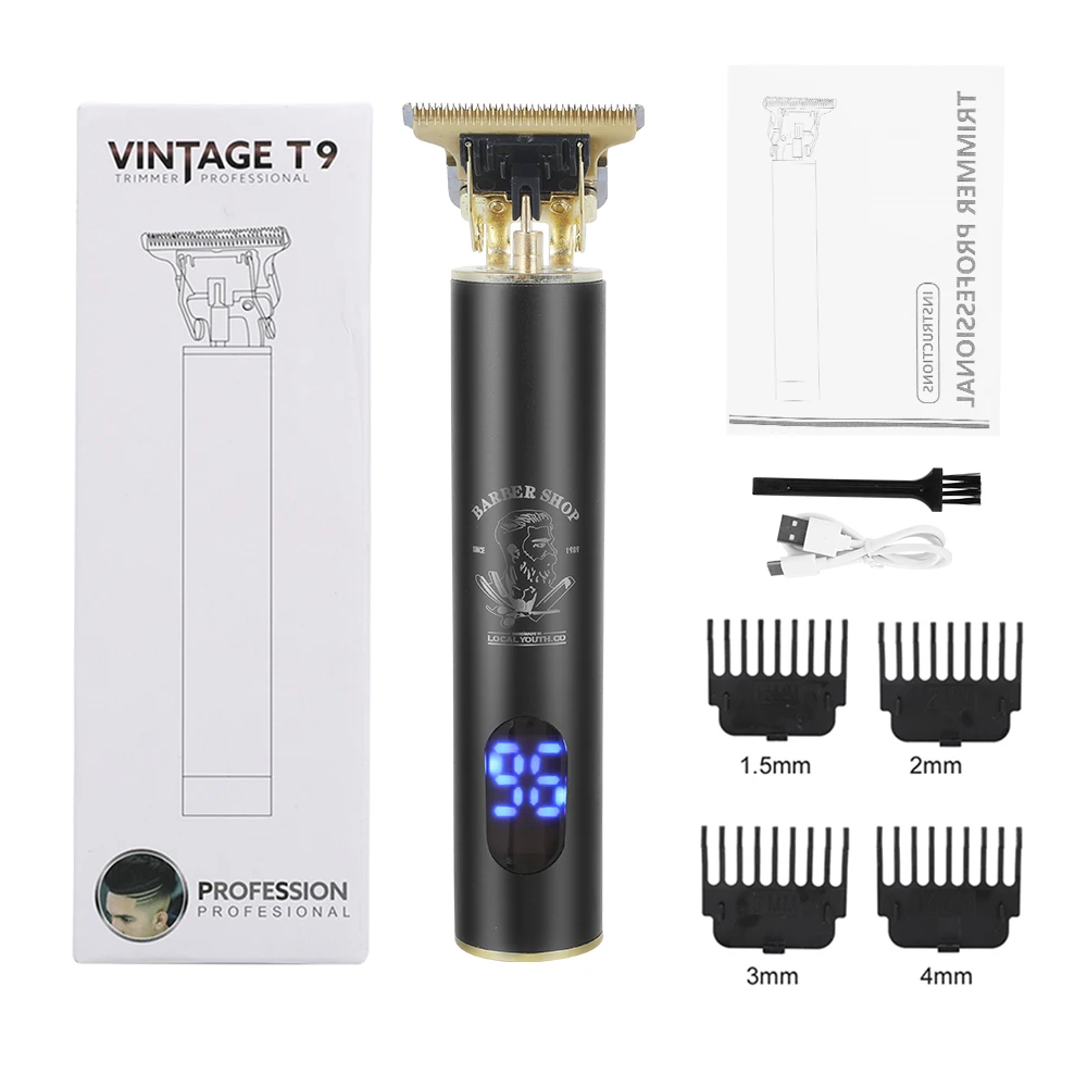 

Машинка для стрижки волос аккумуляторная с зарядкой от USB и ЖК-дисплеем
