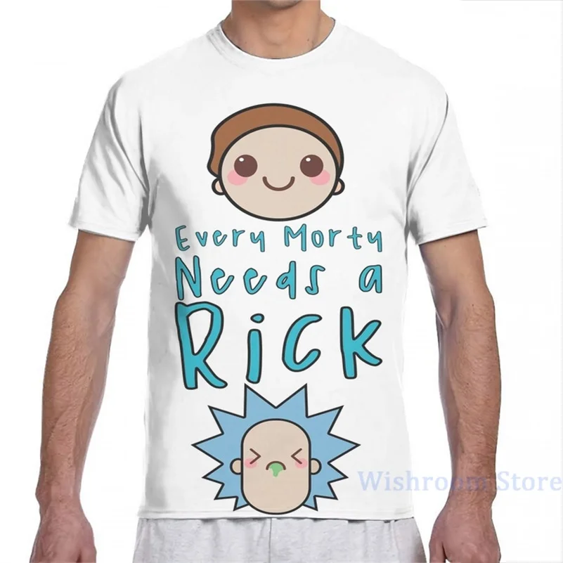 Каждая Морти нуждается в футболке Рик для мужчин и женщин модная футболка со