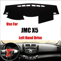 taijs factory simple anti cracking polyester fibre car dashboard cover for jmc x5 left hand drive