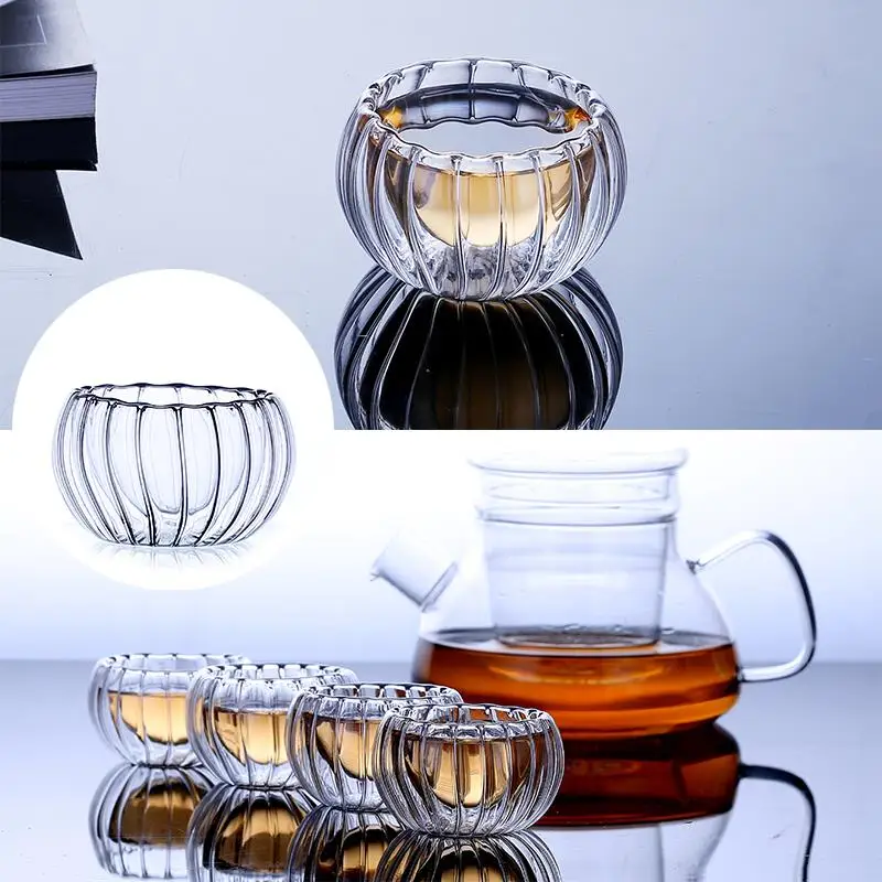 

Mugs Glass Office Home Gifts Teacup Eco-Friendly Double Layer Travel Mug Heat-Resistant Drinking Tool Tea Cup Coffee Mugs
