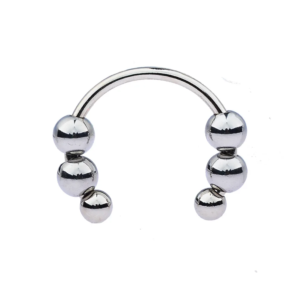 Съемные Металлические бусины Semen фиксирующее кольцо из нержавеющей стали