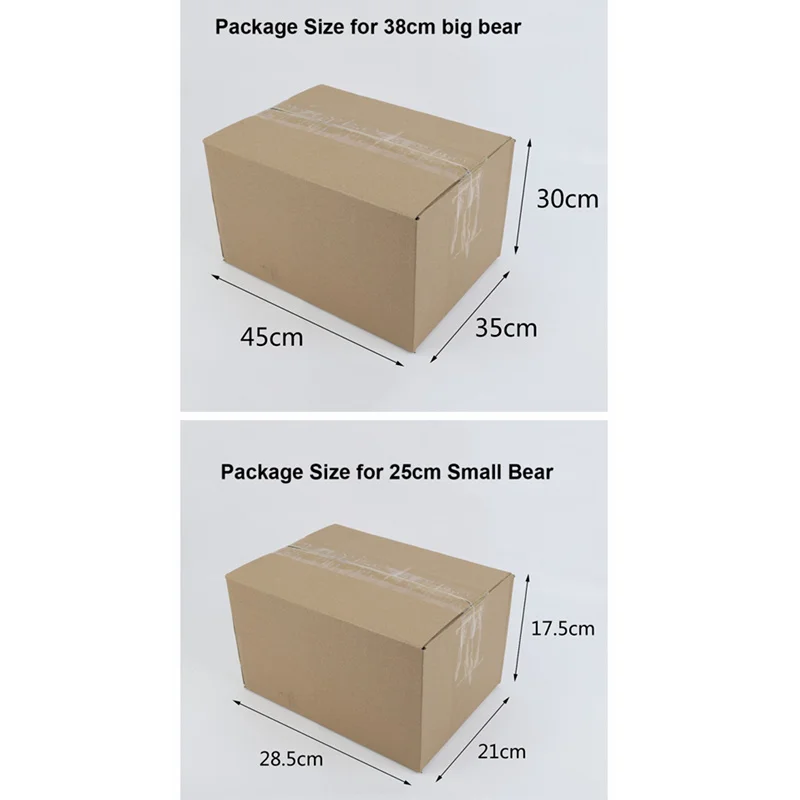 38/25 см розовый плюшевый мишка с подарочной коробкой подарок на день Святого