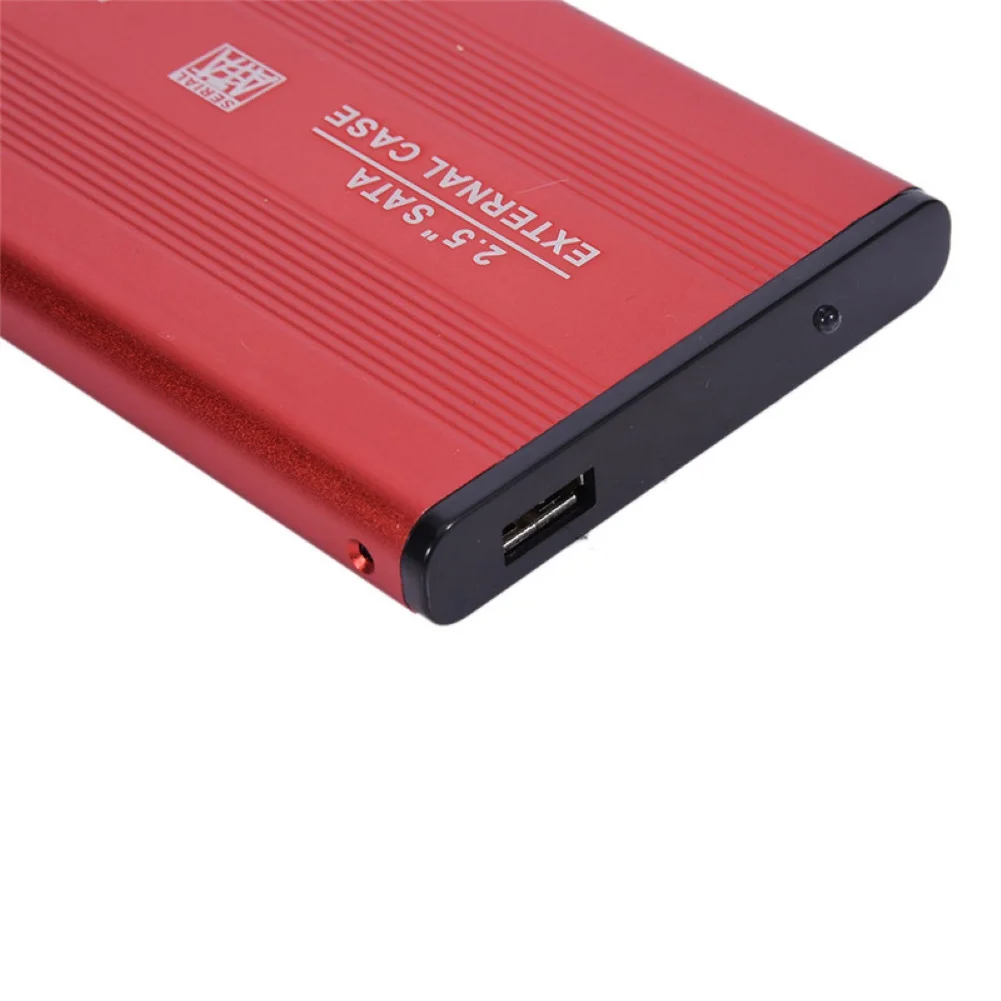 Внешний USB 2 0 5 дюйма SATA Корпус SSD HDD Мобильный для жесткого диска коробка|Сумки и