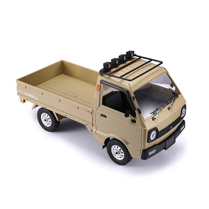 

For WPL D12 1/10 Metal Luggage Carrier Tray Roof Rack & Drift Tire Tyre Wheel with Metal 5mm Wheel Hub Hex Adapter