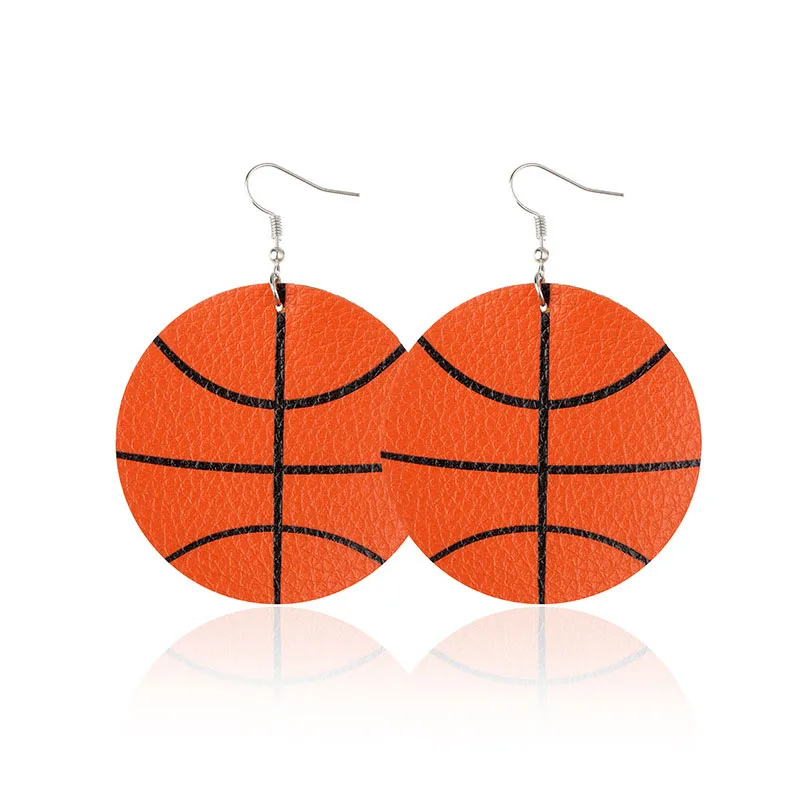 Cpop новые серьги из искусственной кожи с шариками капли воды кулон в виде