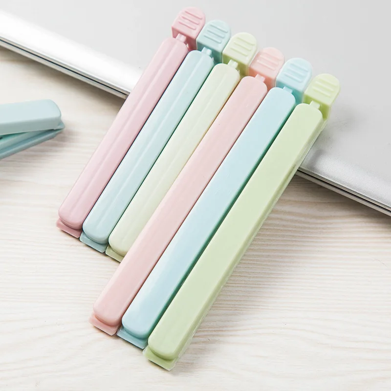 

1/5PCS Portable New Kitchen Storage Food Snack Seal Sealing Bag Clips Sealer Clamp Plastic Tool bag sealer food packaging