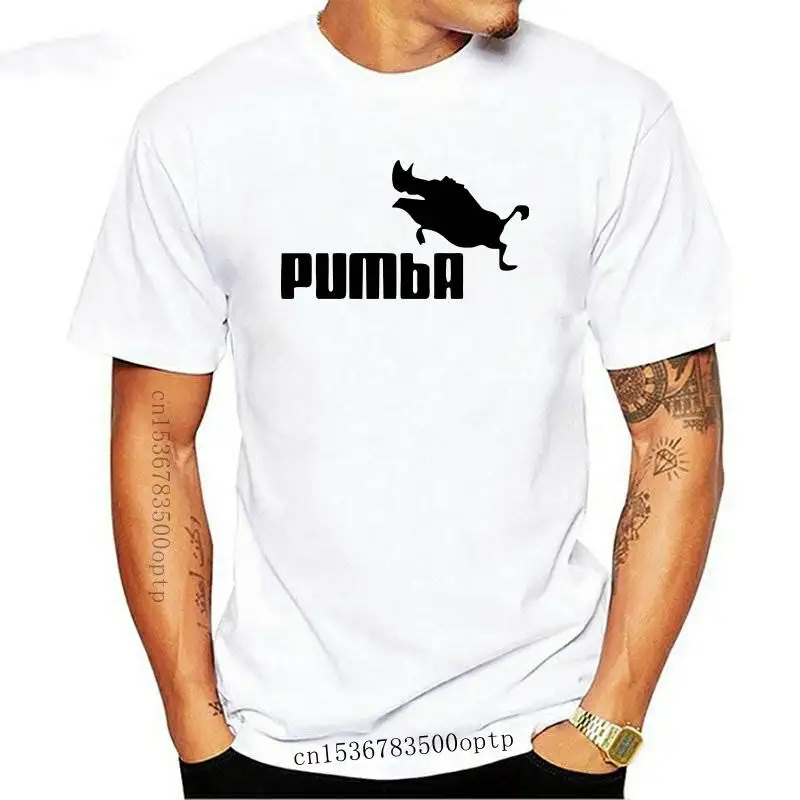 

2019 Funny Tee Cute Raglan T Shirts Homme Pumba Men Short Sleeves Cotton Tops Cool T Shirt Summer Jersey Costume Fashion T-shirt