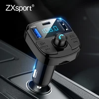 car mp3 player fm transmitter usb quick charger type c charging bluetooth for jaguar xf xe x s type xj guitar e pace accessories