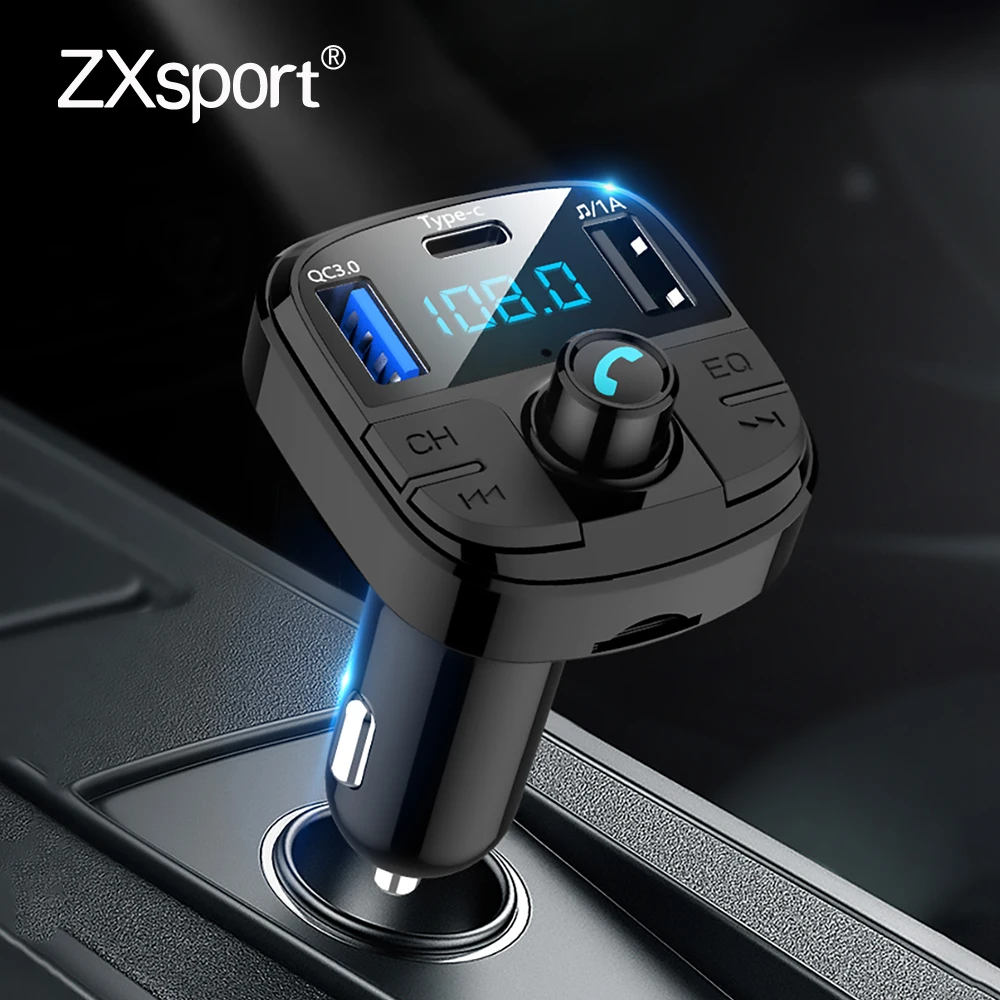 Автомобильный mp3 плеер FM передатчик USB быстрое зарядное устройство Type C зарядка по Bluetooth для Porsche Cayenne Panamera Macan