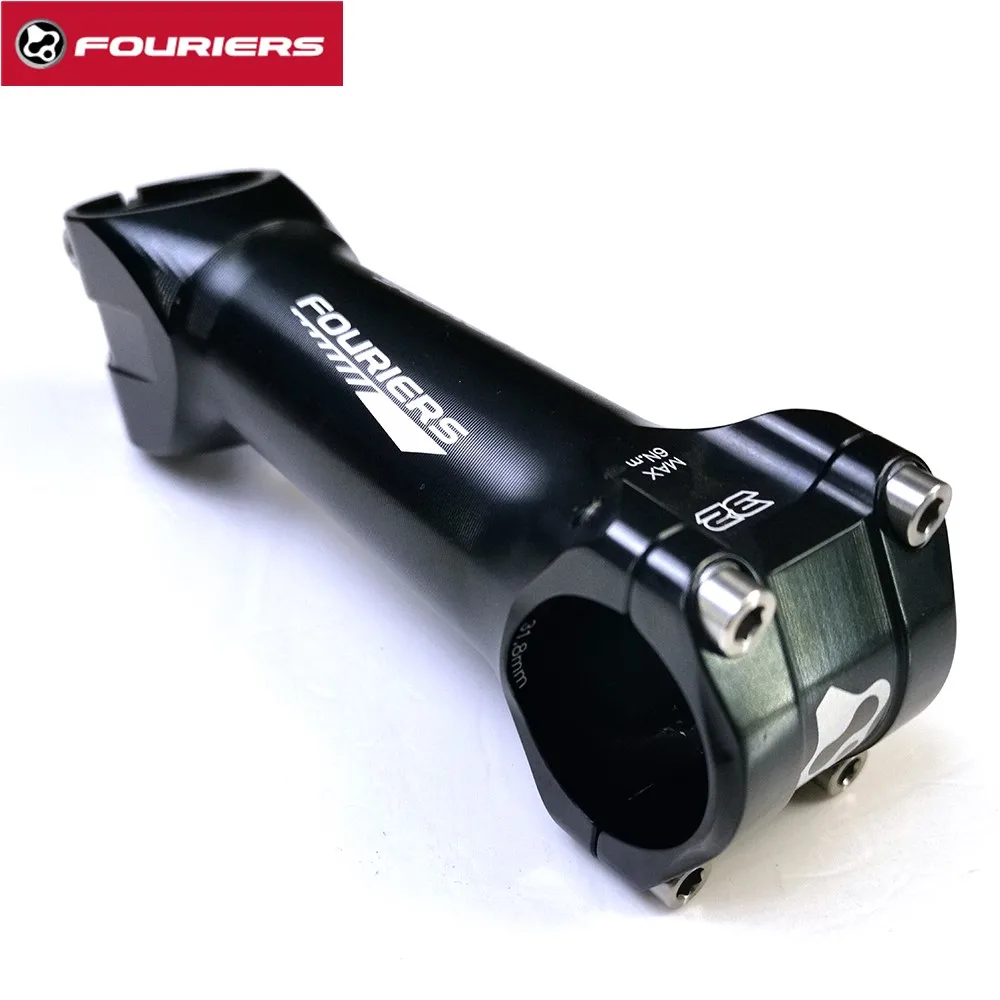 

Fouriers Full CNC Made MTB XC Stem 31.8mm 1 1/4" For Giant OD2 17 Degrees Bike Stem With Shim For 28.6" 1 1/8" And Titanium Bolt