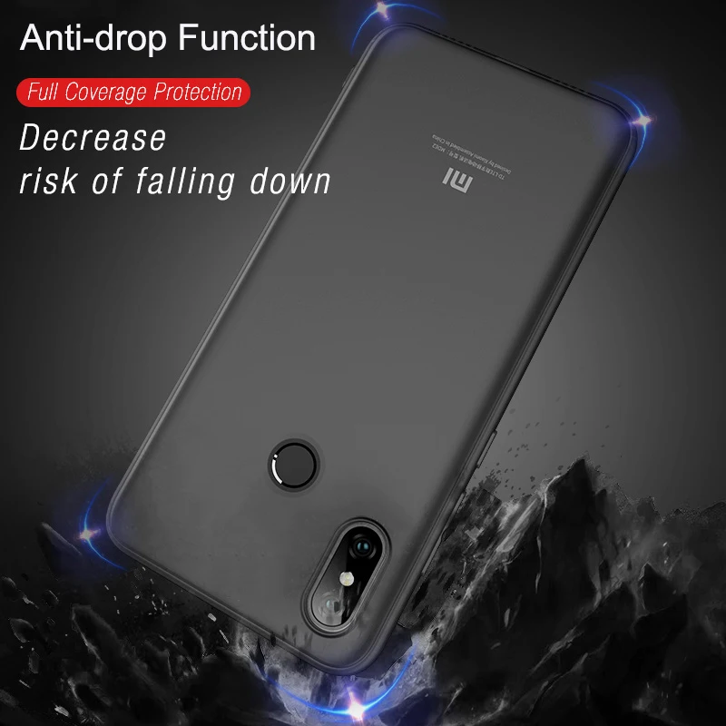 Redmi Note 7 Case Ultra-thin Shockproof Full Cover Matte TPU Phone For Xiaomi Mi 9 8 SE Lite Max 3 6 Cases |