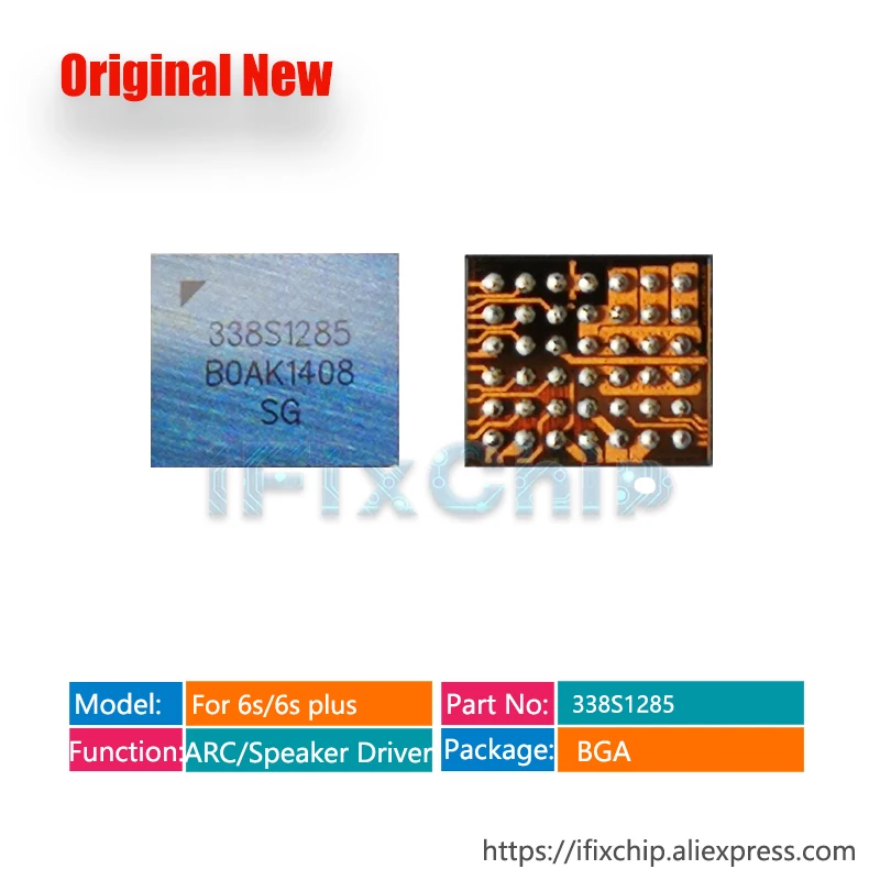 5 шт./лот 338S1285 для iphone 6S/ 6S plus маленькие микросхемы аудио контроллера усилитель