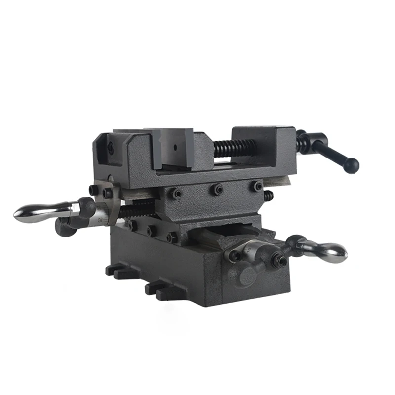 Поперечные тиски точная Тяжелая Мобильная платформа настольные фрезерные