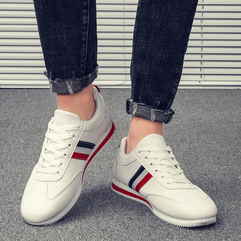 Fall 2020 New Mens Casual Shoes Hot Sale White Trend Breathable Running Sports Men Korean Platform Sneakers Zapatos hombre | Обувь